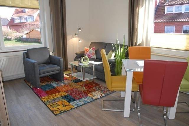 Ferienwohnung für 2 Personen, mit Terrasse und Sauna auf Baltrum