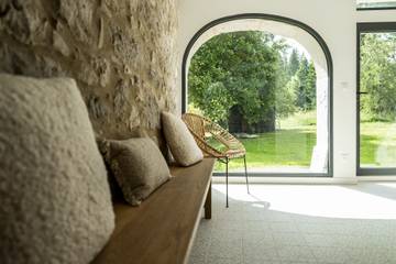 Gîte pour 6 personnes, avec jardin à Prémanon