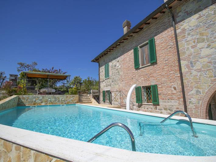 Location de vacances pour 4 personnes, avec jardin ainsi que terrasse et vue, animaux acceptés à Castiglione del Lago - 4