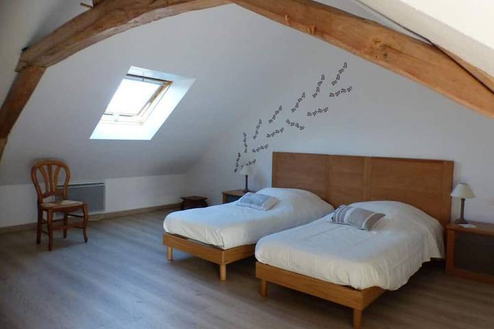 Gîte pour 5 personnes, avec jardin, animaux acceptés à La Chapelle-sur-Loire - 2