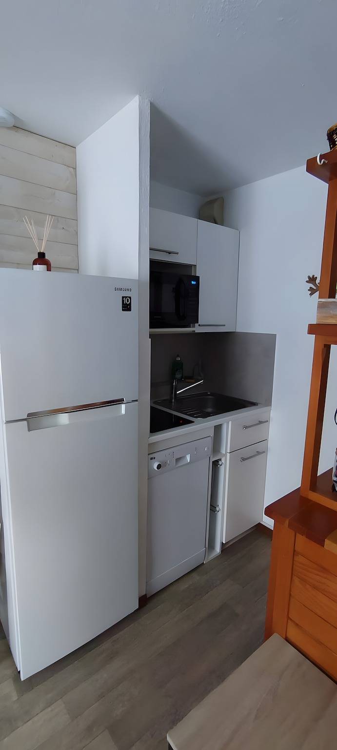 Appartement entier, Appartement 'Parenthèse Alpine' avec vue sur la montagne et terrasse privée in La Plagne, La Plagne-Tarentaise