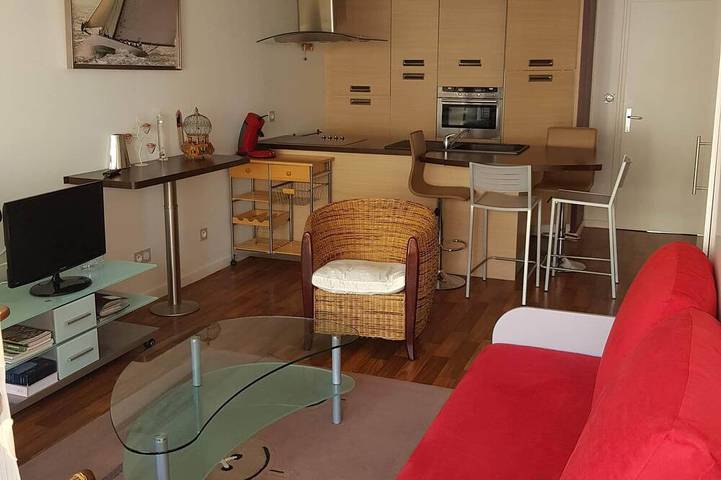 Gîte pour 5 personnes, avec balcon aux Les Sables-d'Olonne