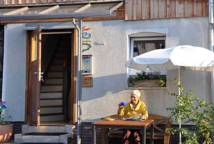 Ferienhaus für 8 Personen, mit Balkon
