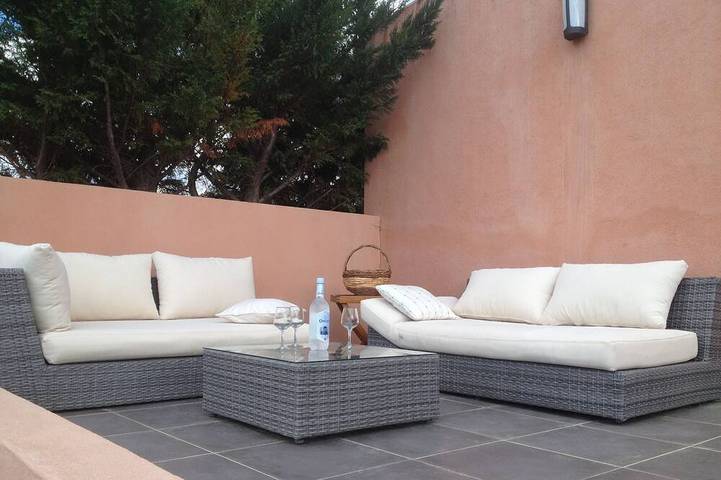 Maison de vacances pour 4 personnes, avec Terrasse et Jardin à Calenzana