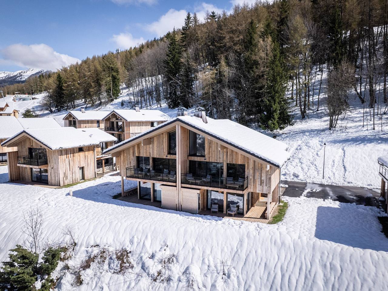 Chalet voor 12 personen met balkon in La Plagne, Aime-la-Plagne