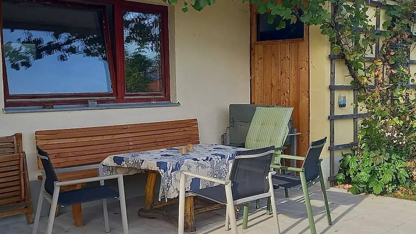 Ferienhaus für 6 Personen, mit Garten