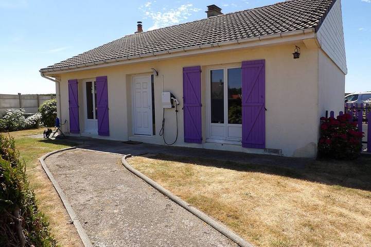 Gîte pour 6 personnes, avec jardin à Saint-Aubin-sur-Mer (Seine-Maritime)