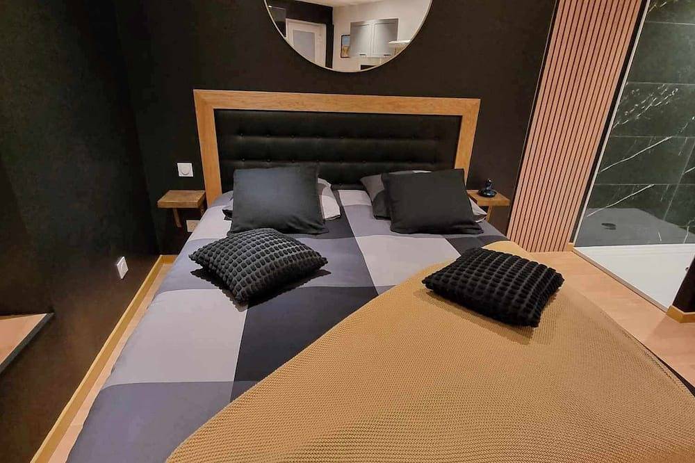Geheel appartement, The black tendance, maxi studio hyper center, 1km from train station, tourism/business in Calais, Calais en omgeving