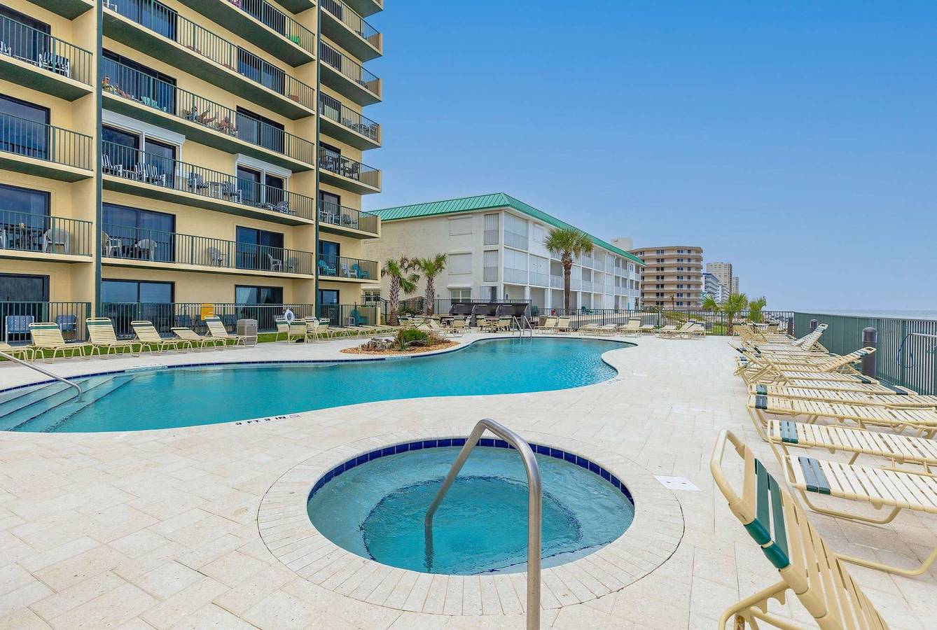 Entire apartment, Oceanfront Apt at Sunglow Resort   Seaside Suite in Daytona Beach Shores, Florida