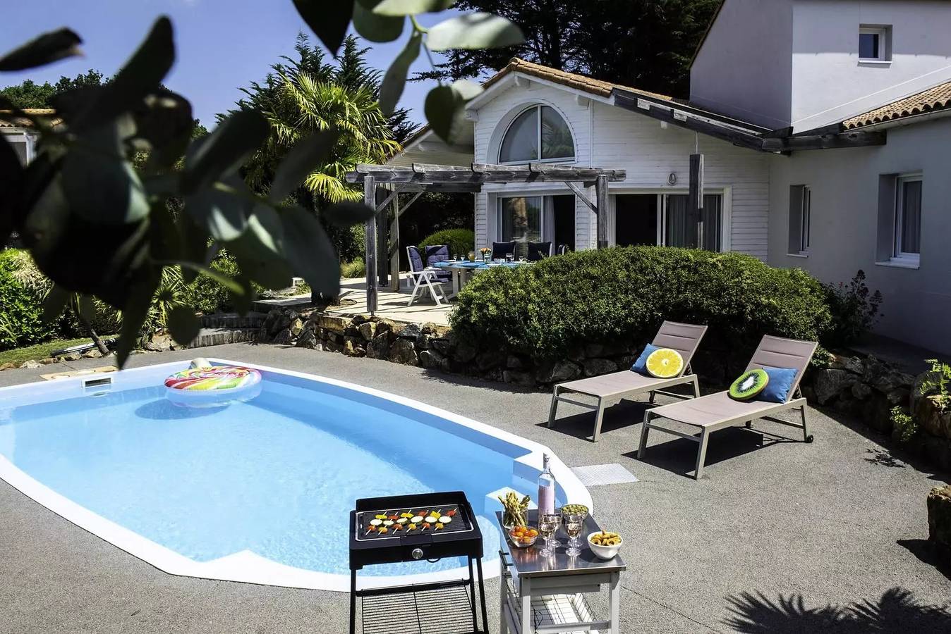 Villa Sequoia 8 people with swimming pool in Château-d'Olonne, Les Sables-d'Olonne