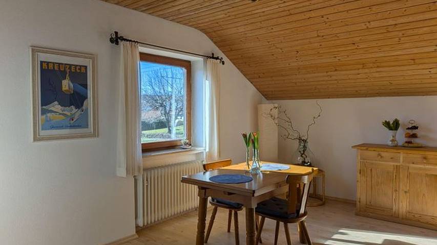 Ferienwohnung für 3 Personen, mit Balkon in Das Blaue Land - 4