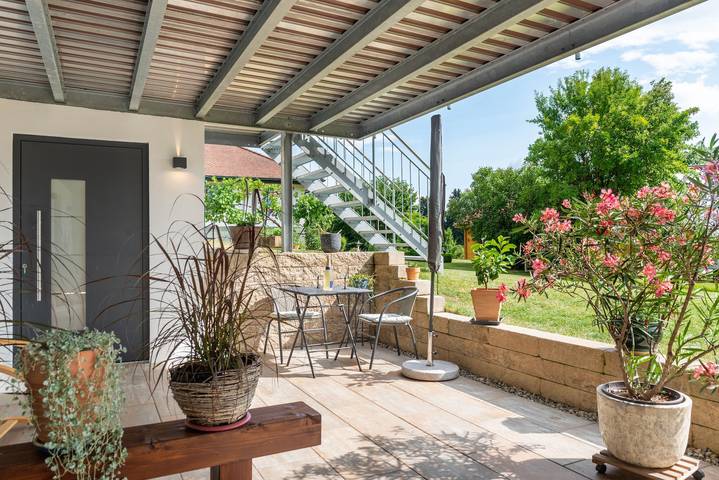 Ferienwohnung für 2 Personen, mit Garten