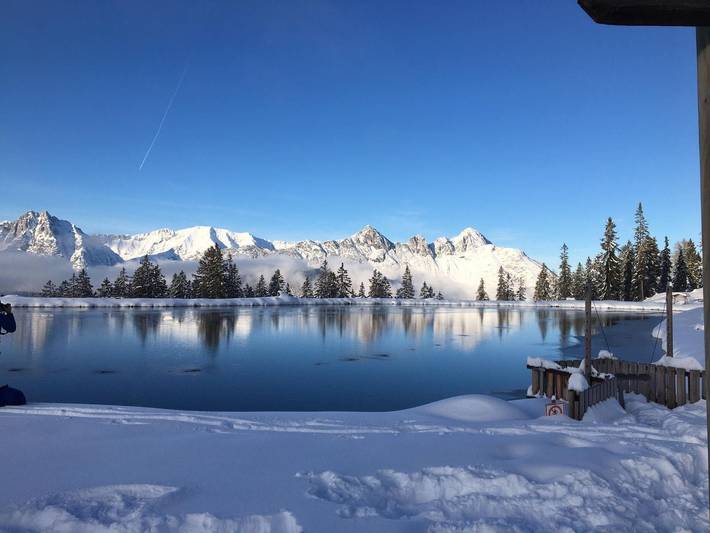 Ganze Ferienwohnung, Krinzerhäusl - Appartement mit 2 Schlafräumen in Karwendel (Tirol), Seefeld in Tirol