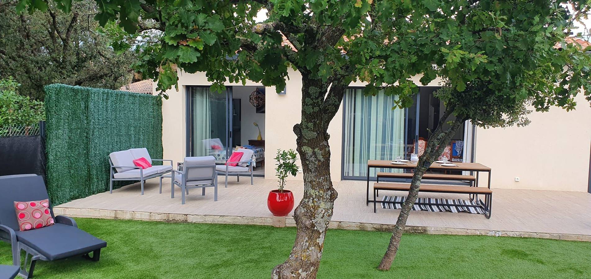 Villa Ndpa – Ferienhaus mit Garten in Carpentras, Parc naturel régional du Mont-Ventoux