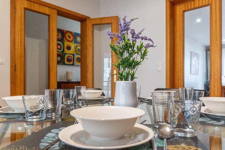 Apartamento de férias para 5 pessoas, com varanda em Ponta Delgada