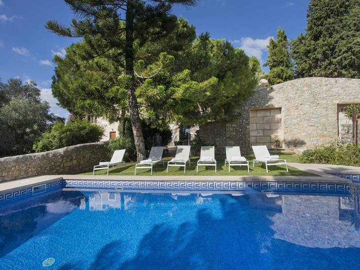 Villa in Lloseta mit Pool und Terrasse in Lloseta, Mallorca Inselmitte