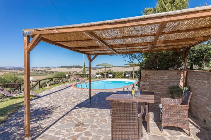 Gîte pour 2 personnes, avec jardin, animaux acceptés à Buonconvento - 4