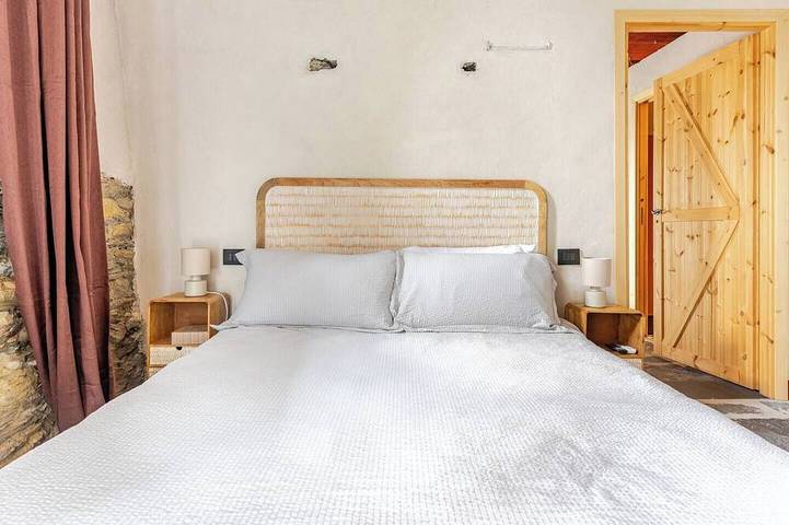 Casa Sarvaega accogliente camere rustiche immerse nella natura, vista mare in Cogorno, Riviera di Levante