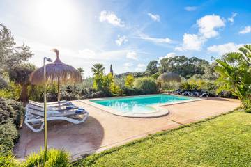 Ferienhaus in Selva, Mallorca Inselmitte für 8 