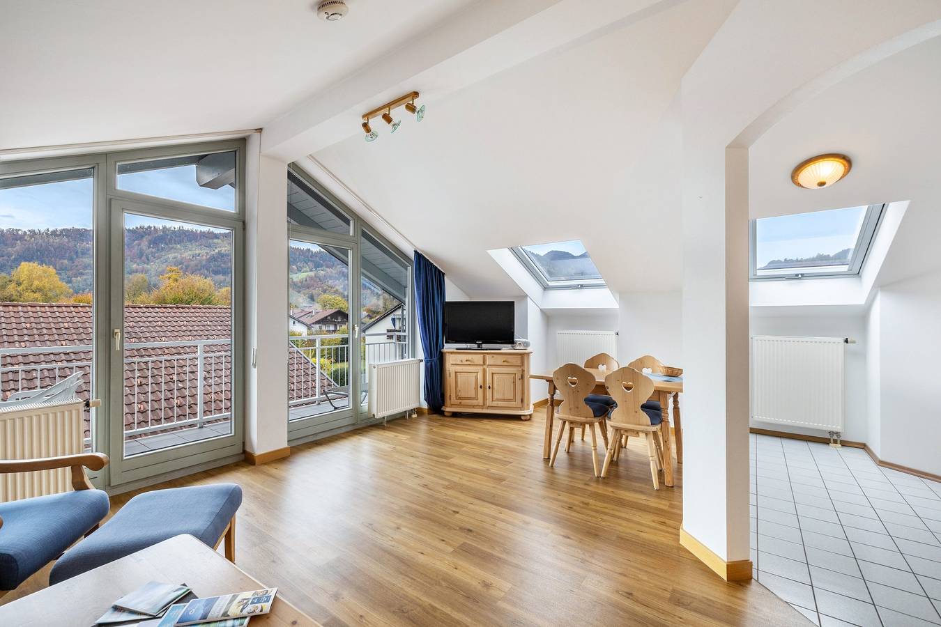 Ganze Wohnung, Apartment 'Fewo Brünnstein - Zimmer 65' mit Bergblick, Gemeinschaftsgarten und Wlan in Oberaudorf, Bayerische Alpen
