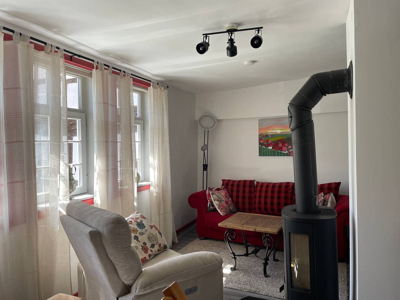 Apartamento entero, Apartamento 'Zur Lupine' con jardín privado y Wi-Fi in Bebra, Hessisches Bergland