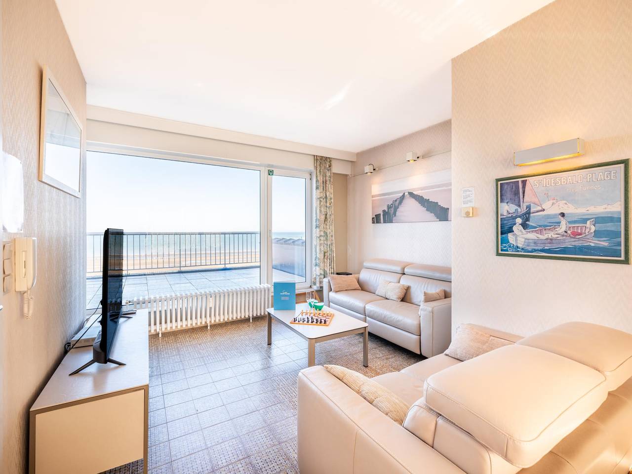 Appartement entier, Penthouse avec vue sur mer et deux terrasses in Coxyde-les-Bains, Coxyde