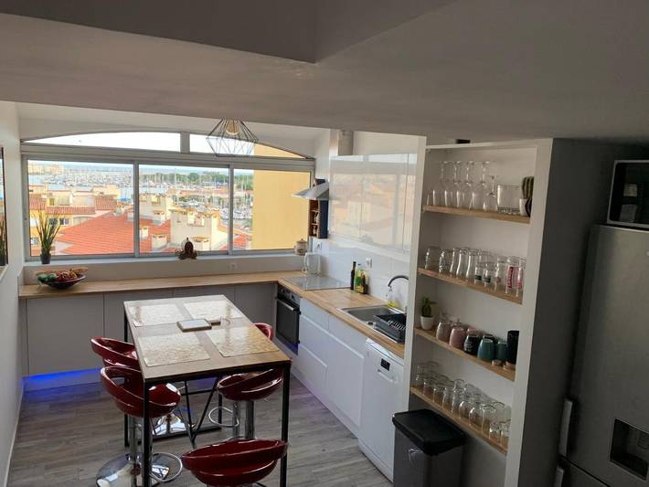 Appartement de vacances pour 6 personnes, avec vue et terrasse