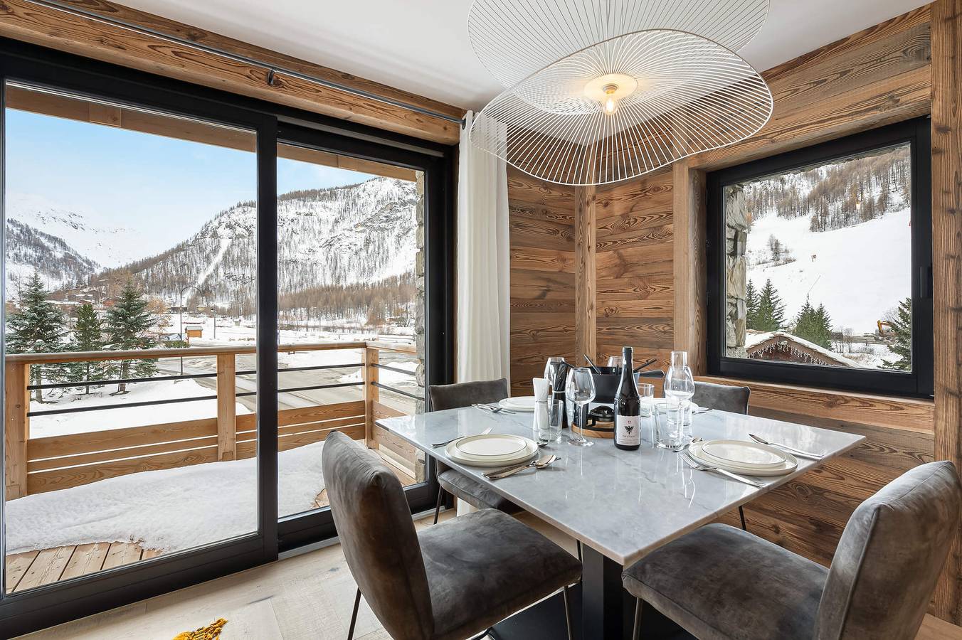 Apartamento vacacional entero, Funny design - Flocon in Val-d'Isère, Macizo del Ruitor