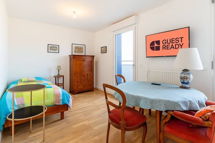 Studio pour 4 personnes, avec balcon