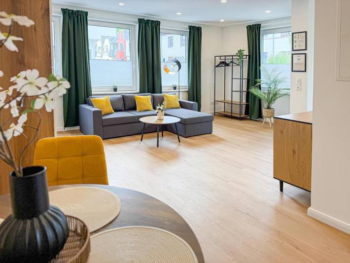 Ferienwohnung für 4 Personen, mit Terrasse und Ausblick in Neustadt Bremen