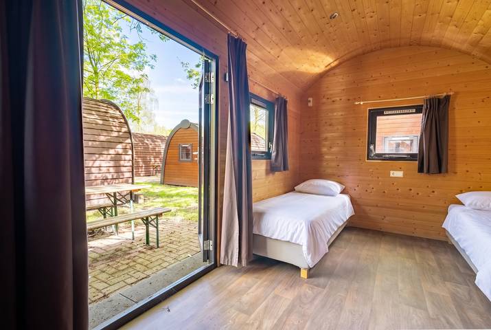 Camping für 4 Personen, mit Balkon/Terrasse und Terrasse in Nordholland - 3