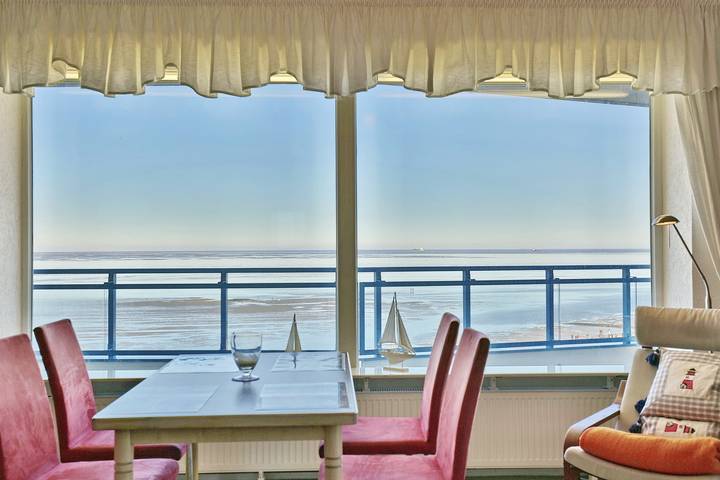 Appartement de vacances entier, Appartement de vacances pour 2 personnes avec balcon in Fkk Strand Duhnen, Cuxhaven