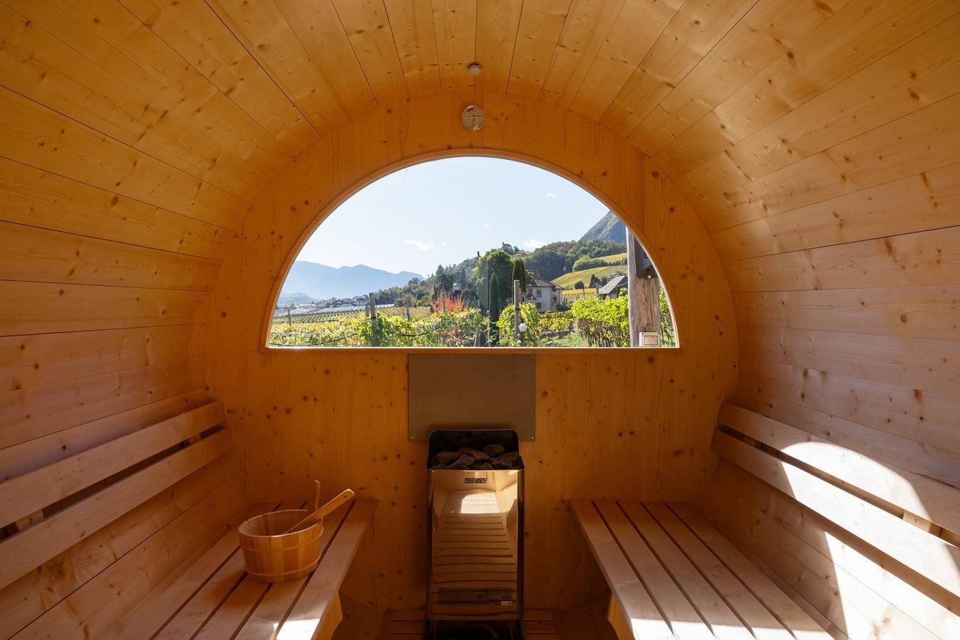 Appartement Weingut Gasshof Alma met bergzicht, zwembad en sauna, foto 15