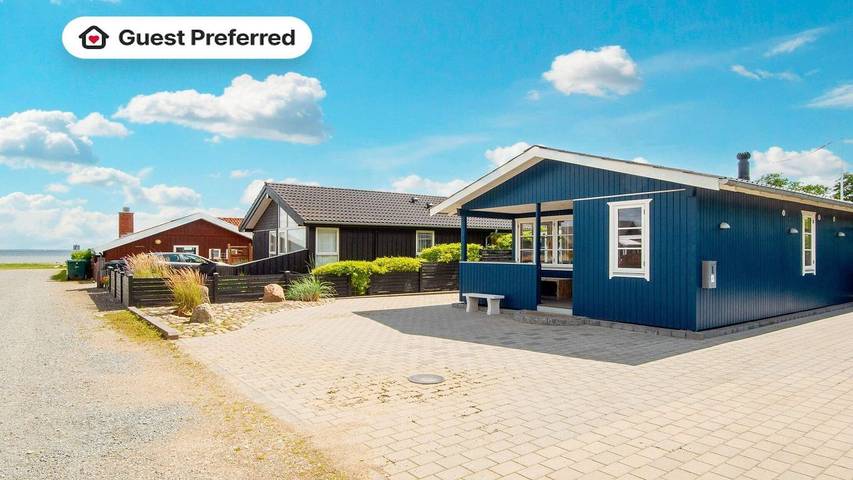 Ferienhaus für 6 Personen, mit Garten in Grønninghoved Strand