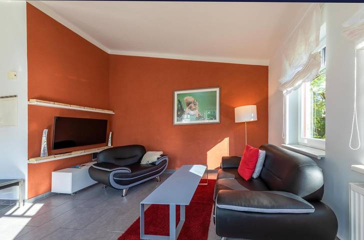 Ferienwohnung für 2 Personen, mit Sauna und Garten sowie Seeblick in Jabel - 3