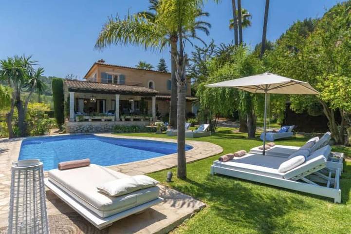 Casa de vacaciones para 8 personas, con balcón además de jardín y piscina - 1