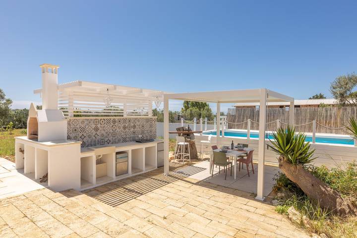 Location de vacances pour 8 personnes, avec balcon/terrasse à Taviano - 3