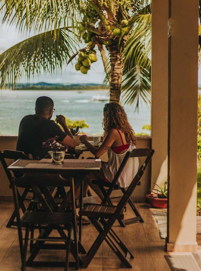 Pousadas para 2 pessoas, com jardim em Morro de São Paulo