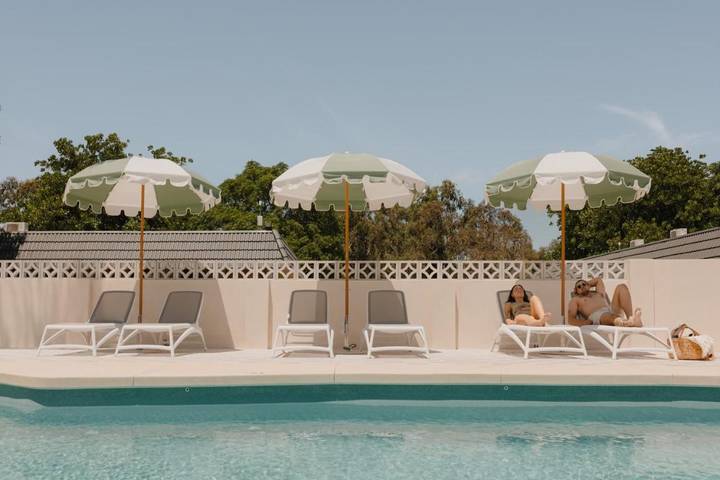 Station pour 2 personnes, avec jardin ainsi que terrasse et piscine dans Busselton