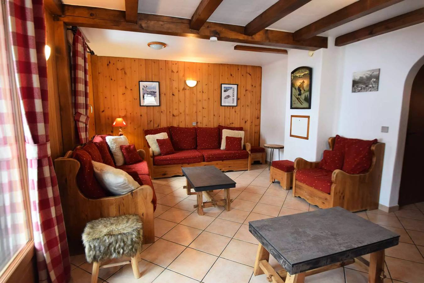 Chalet Mitoyen 10/12 pers - 100m des pistes Sauna- Wifi - Plagne 1800 in La Plagne, La Plagne-Tarentaise
