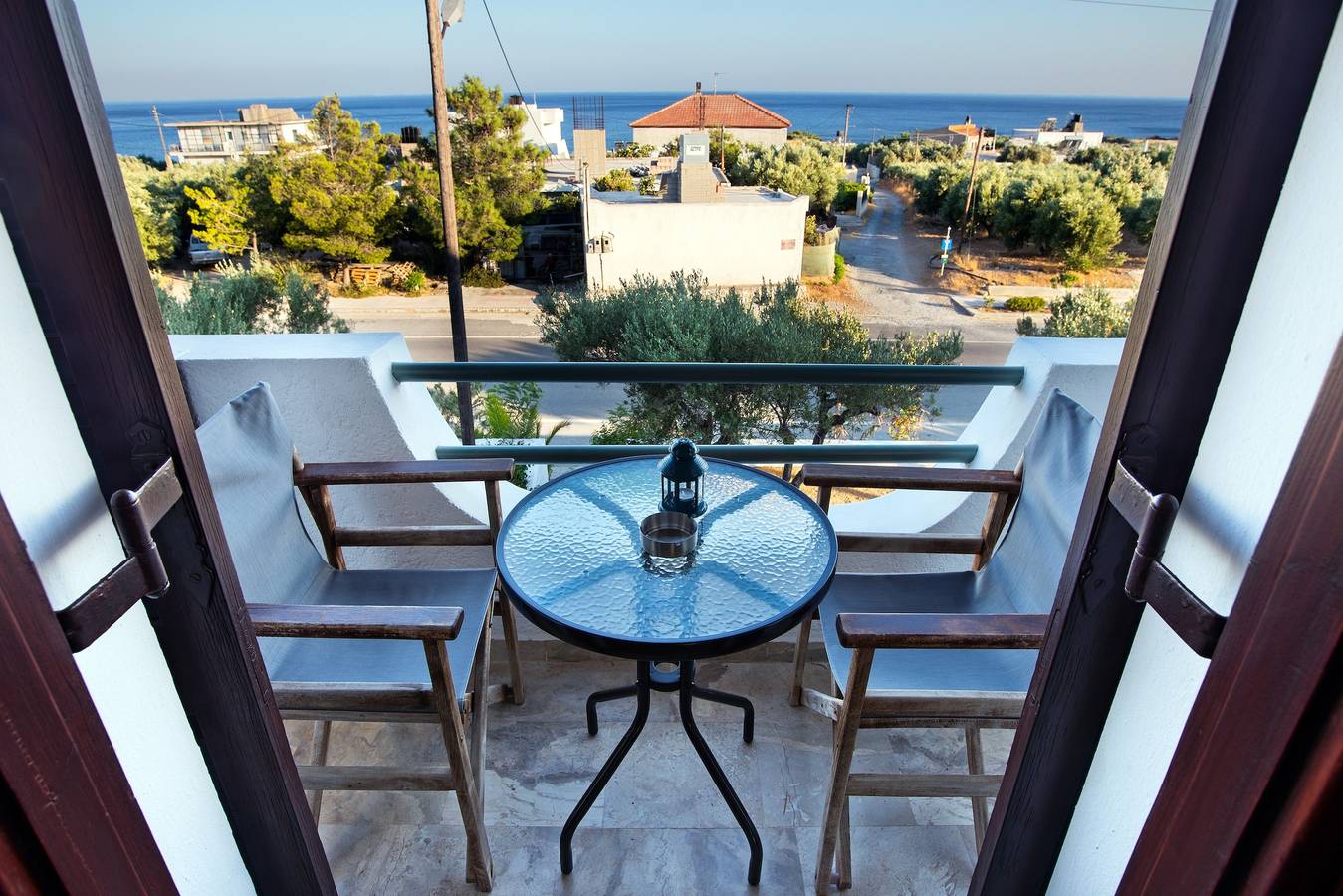 Ferienwohnung in einem Hotel 'mit Meerblick-Creta' mit Meerblick, Wlan und Klimaanlage in Ferma, Lasithi