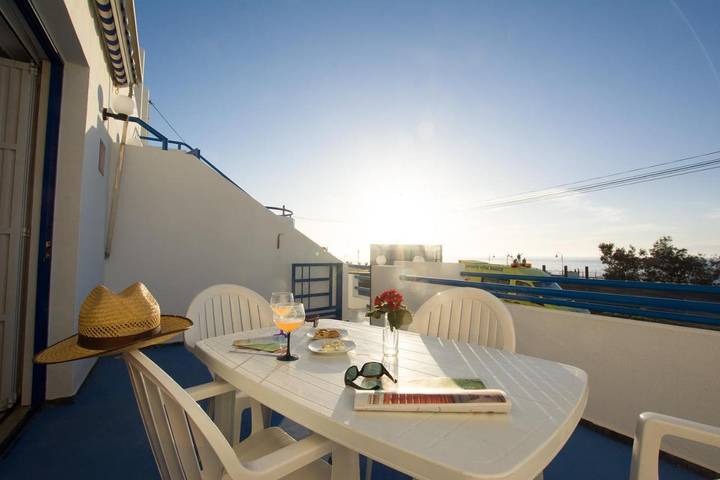 Ferienwohnung für 4 Personen, mit Ausblick und Terrasse