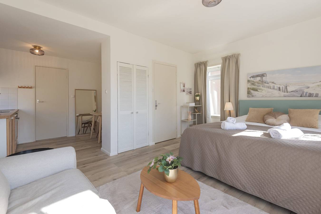 Ganzes Studio, Studio für 2 Personen mit Balkon in Zandvoort, Niederländische Nordsee