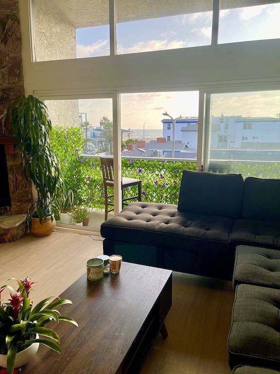 Ganze Wohnung, ✅2Br-2Bth🌴1/2 Block off Hermosa Beach Sand 🌊Ocean View 🚗 2 Garage Parking in Hermosa Beach, Los Angeles County