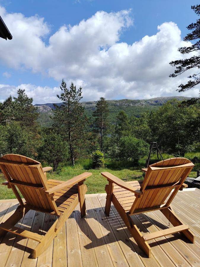 Ferienhaus für 5 Personen, mit Terrasse und Ausblick sowie Seeblick, mit Haustier - 1