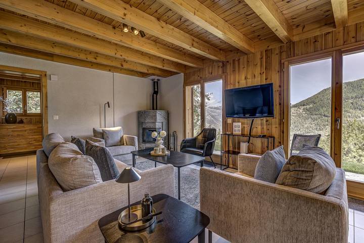 Chalet für 6 Personen, mit Sauna und Balkon, kinderfreundlich in der Schweiz - 3