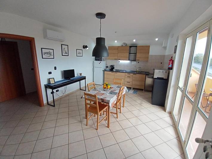 Ferienwohnung für 8 Personen, mit Balkon und Ausblick in Marina di Caulonia