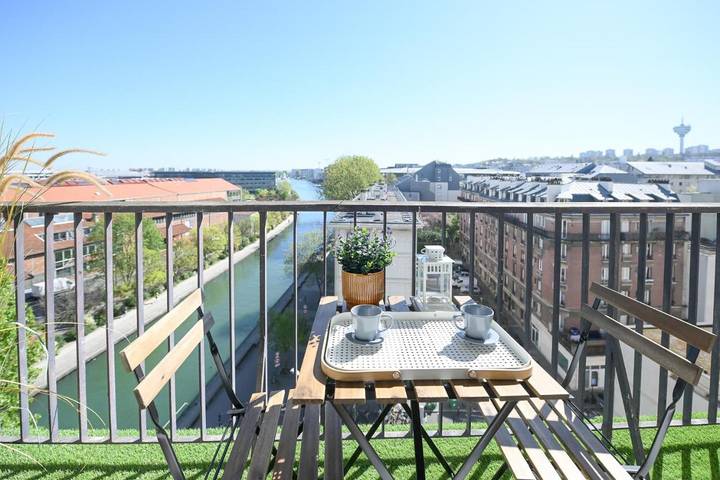 Appartement de vacances pour 4 personnes, avec Balcon et Terrasse ainsi que Vue sur le lac et Vue