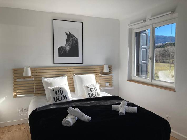 Apartamento para 6 personas, con vistas y jardín, Familias con niños en Bourg-Madame