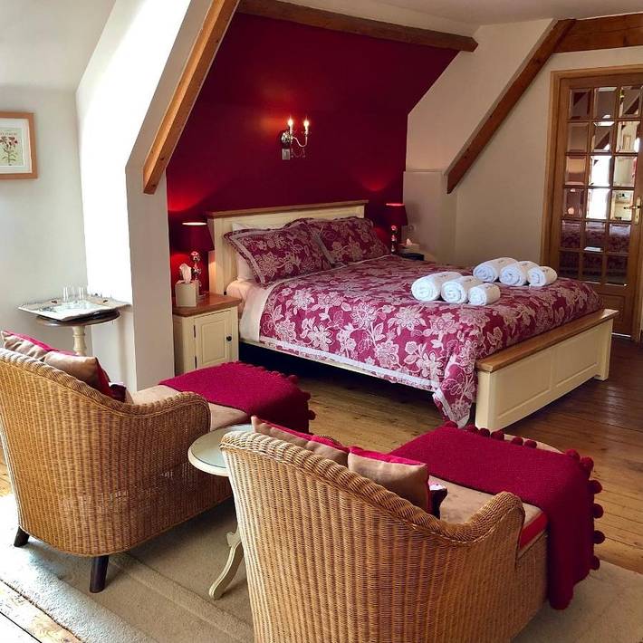 Cottage pour 2 personnes, avec jardin à Houesville